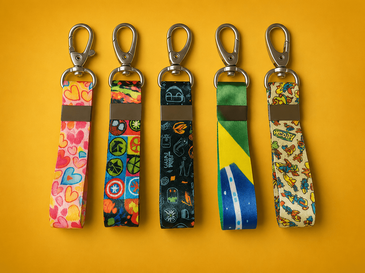 Chaveiro Personalizado em Cetim